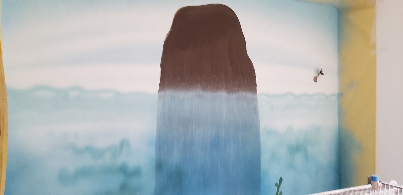 新家的墙绘和我的宝贝（图ZMjQ1NDk5ODY0） - 新锐潮流插画 - 站酷设计师赵先生zxs原创素材 - 站酷ZCOOL