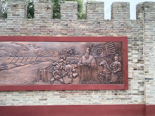 公园历史文化长河浮雕设计