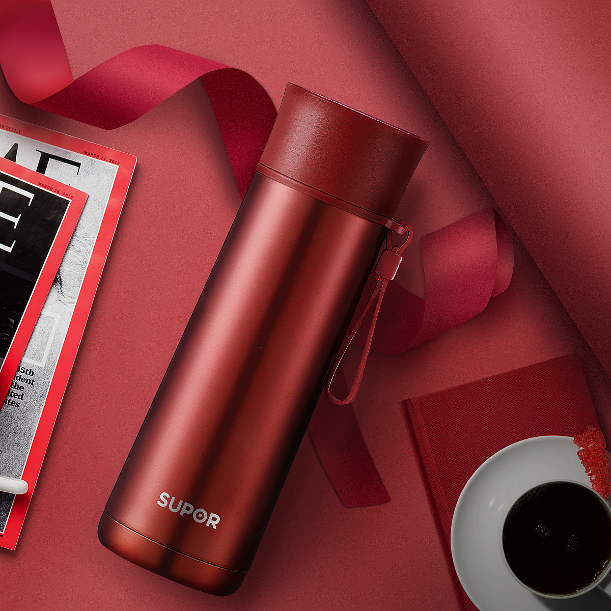 苏泊尔保温桶直通车 保温杯 玻璃杯 钻展 男神节活动页