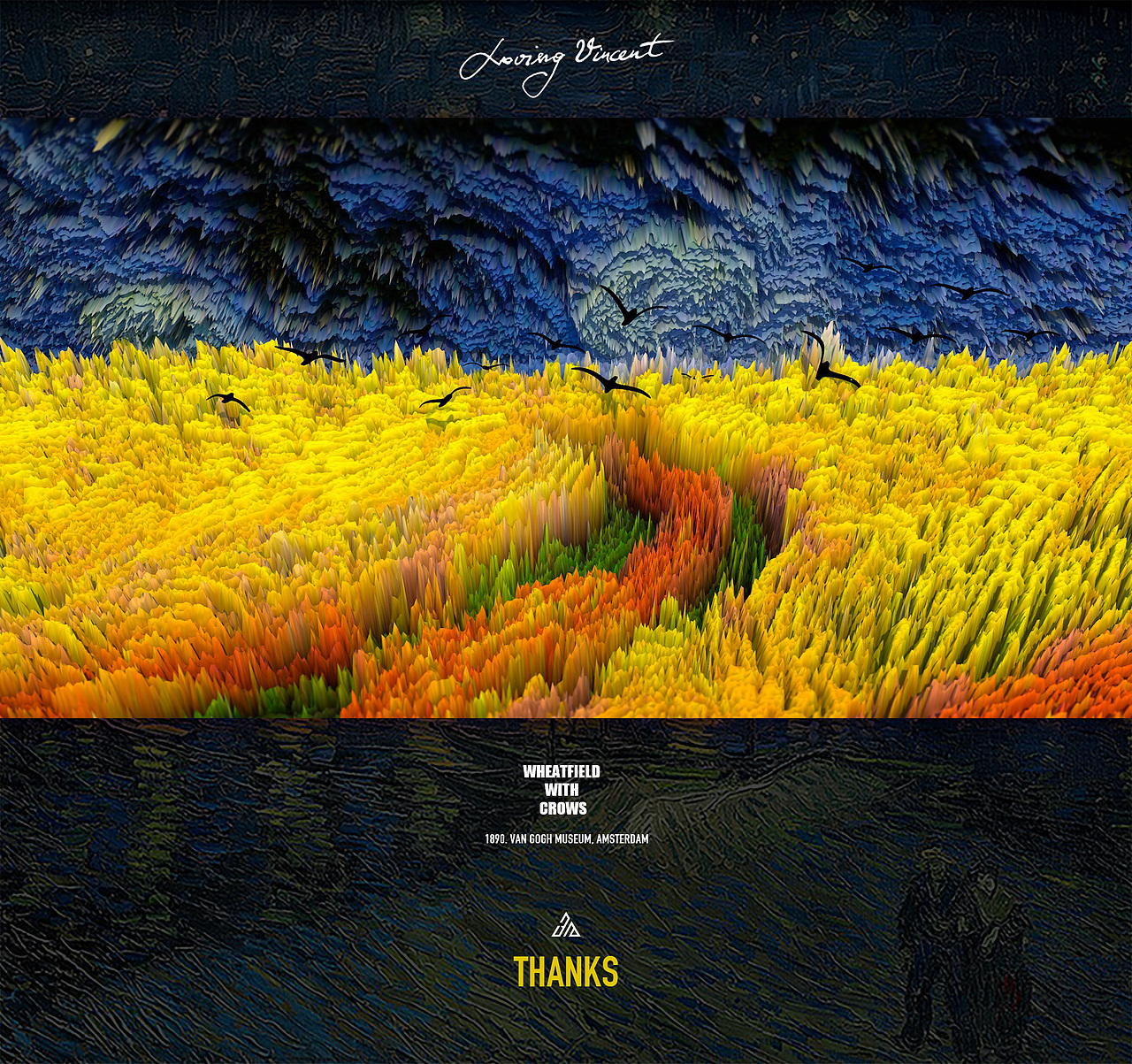 loving vincent-《麦田上的乌鸦》致敬梵高