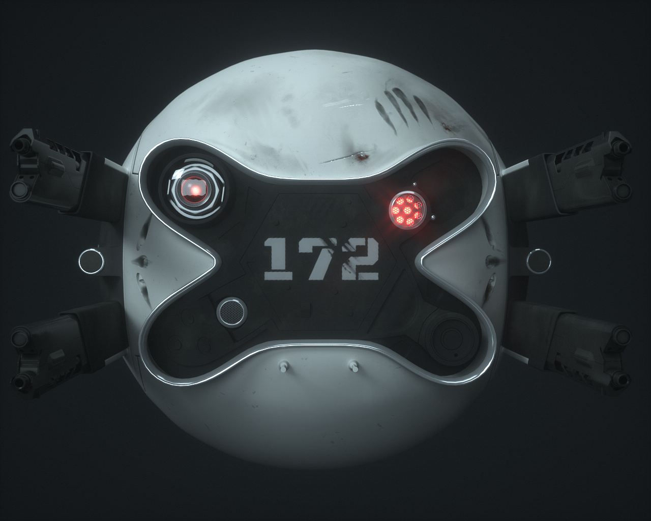 无人机C4D建模OC渲染（图ZMTgzODA3MTI0） - 机械/交通 - 站酷设计师暗黑宇宙原创素材 - 站酷ZCOOL