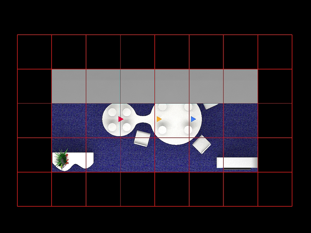 3DS MAX展览展示培训学习作业-展台三