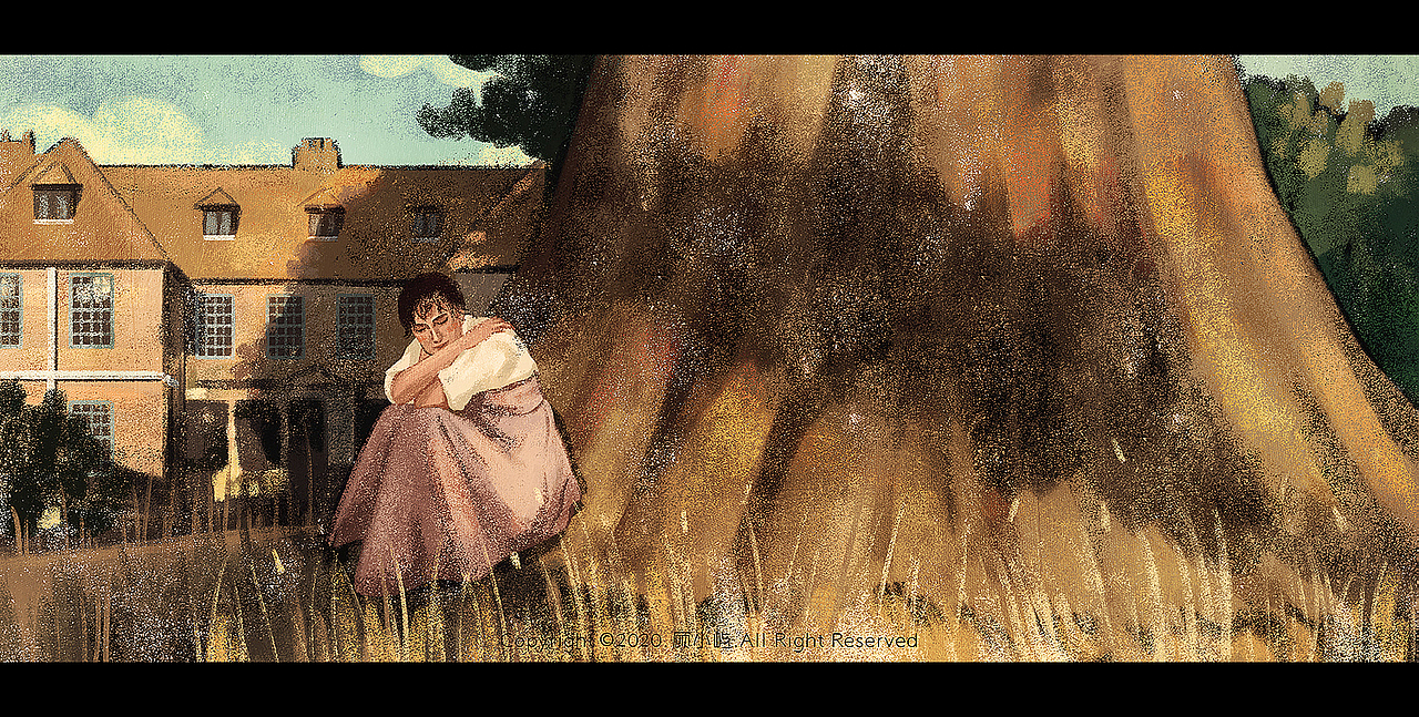 《傲慢与偏见》插画｜合集（图ZMjM2OTY4ODcy） - 创作习作 - 站酷设计师顾小屿原创素材 - 站酷ZCOOL