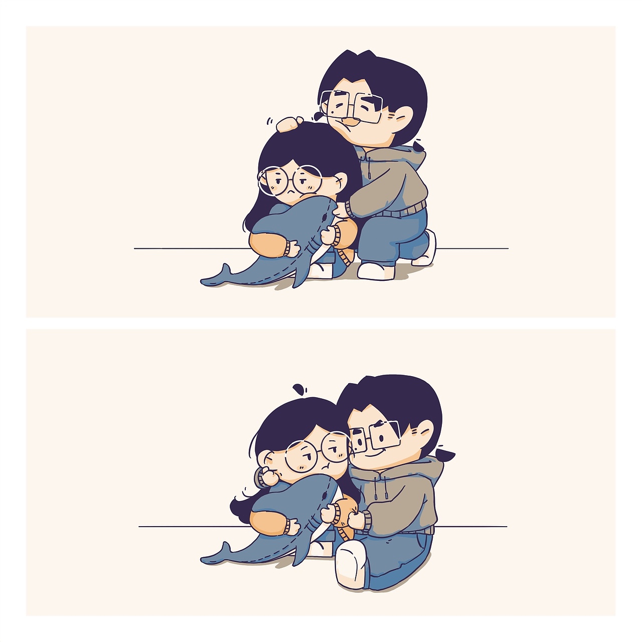 【皮皮和大混】为什么男生消气那么快