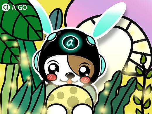 A豆ip形象設(shè)計(jì)——A GO（個(gè)人主頁(yè)-ZNDQ4MzA3MDQ=） - IP形象 - 站酷設(shè)計(jì)師洛奈可原創(chuàng)素材 - 站酷ZCOOL