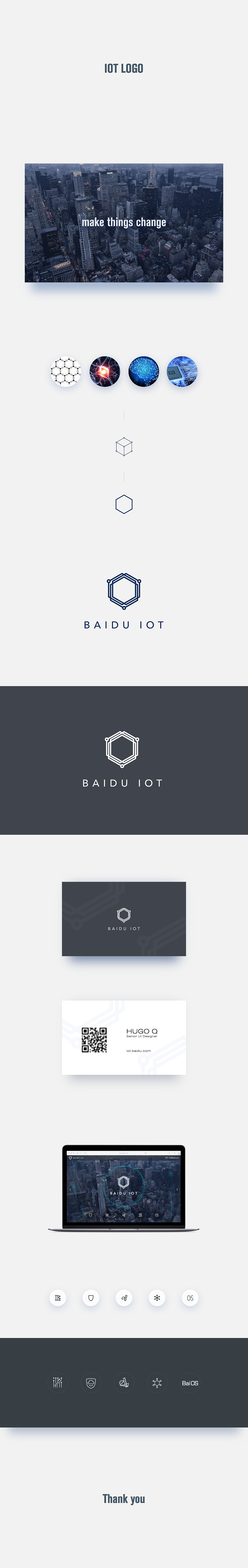 百度IOT logo design（图ZNDMwODczNzI=） - Logo - 站酷设计师Kaneong原创素材 - 站酷ZCOOL