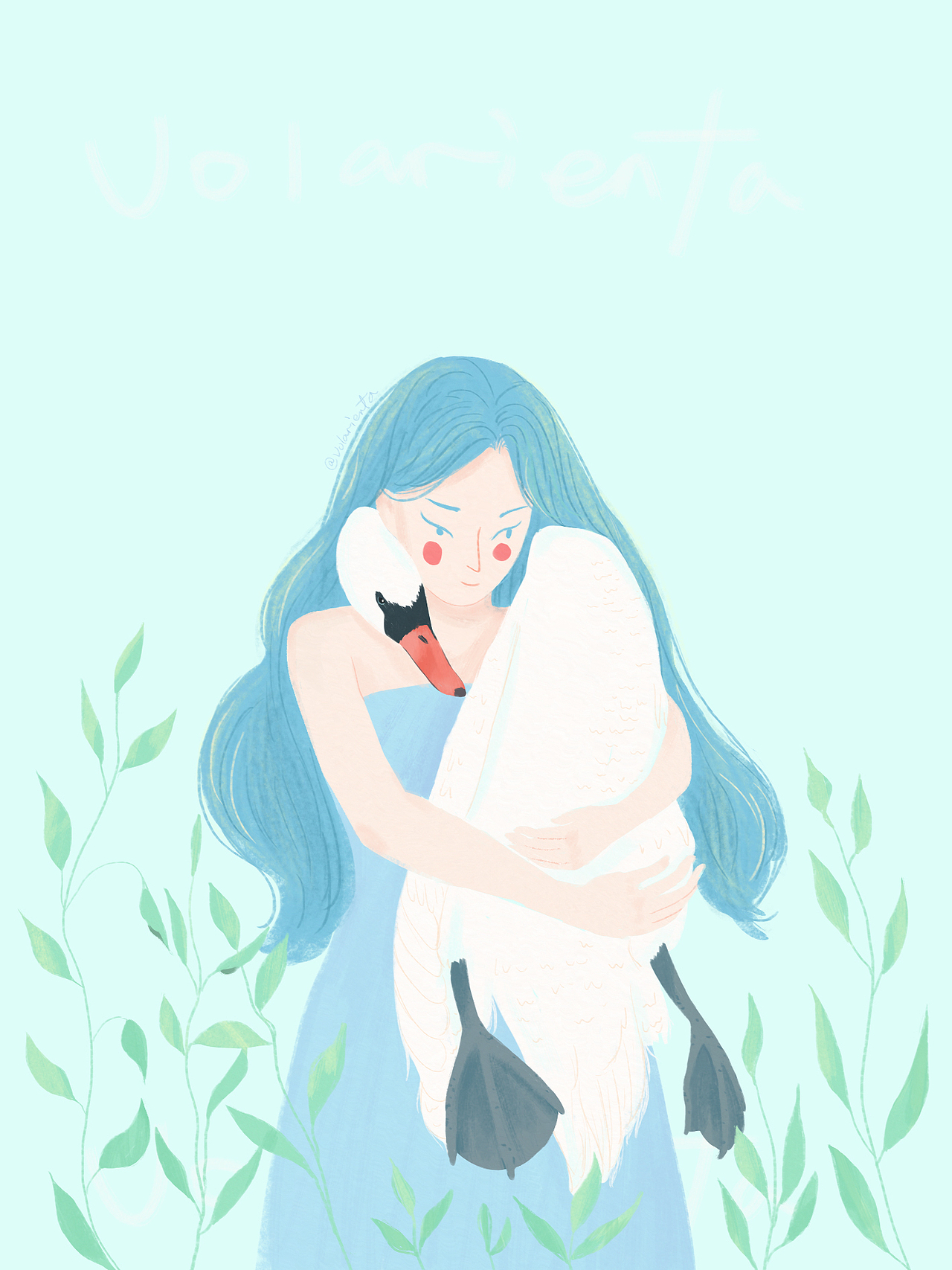 自然与人类的相拥（图ZMjU0ODIxNDY4） - 艺术插画 - 站酷设计师Volarienta原创素材 - 站酷ZCOOL