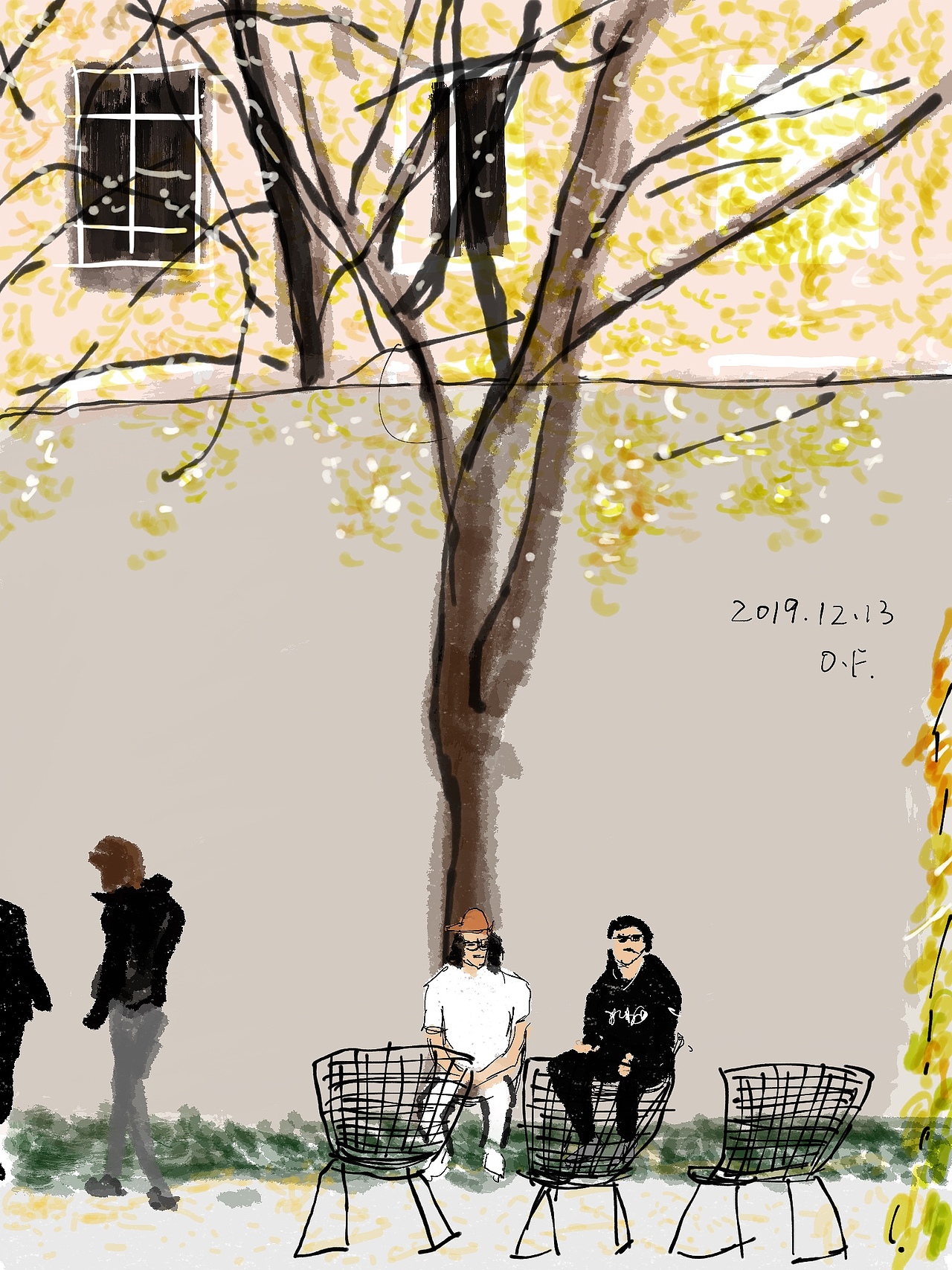 sketches 手绘插画