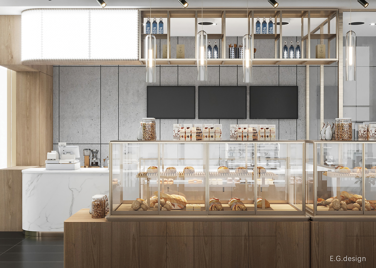 烘焙店两个方案