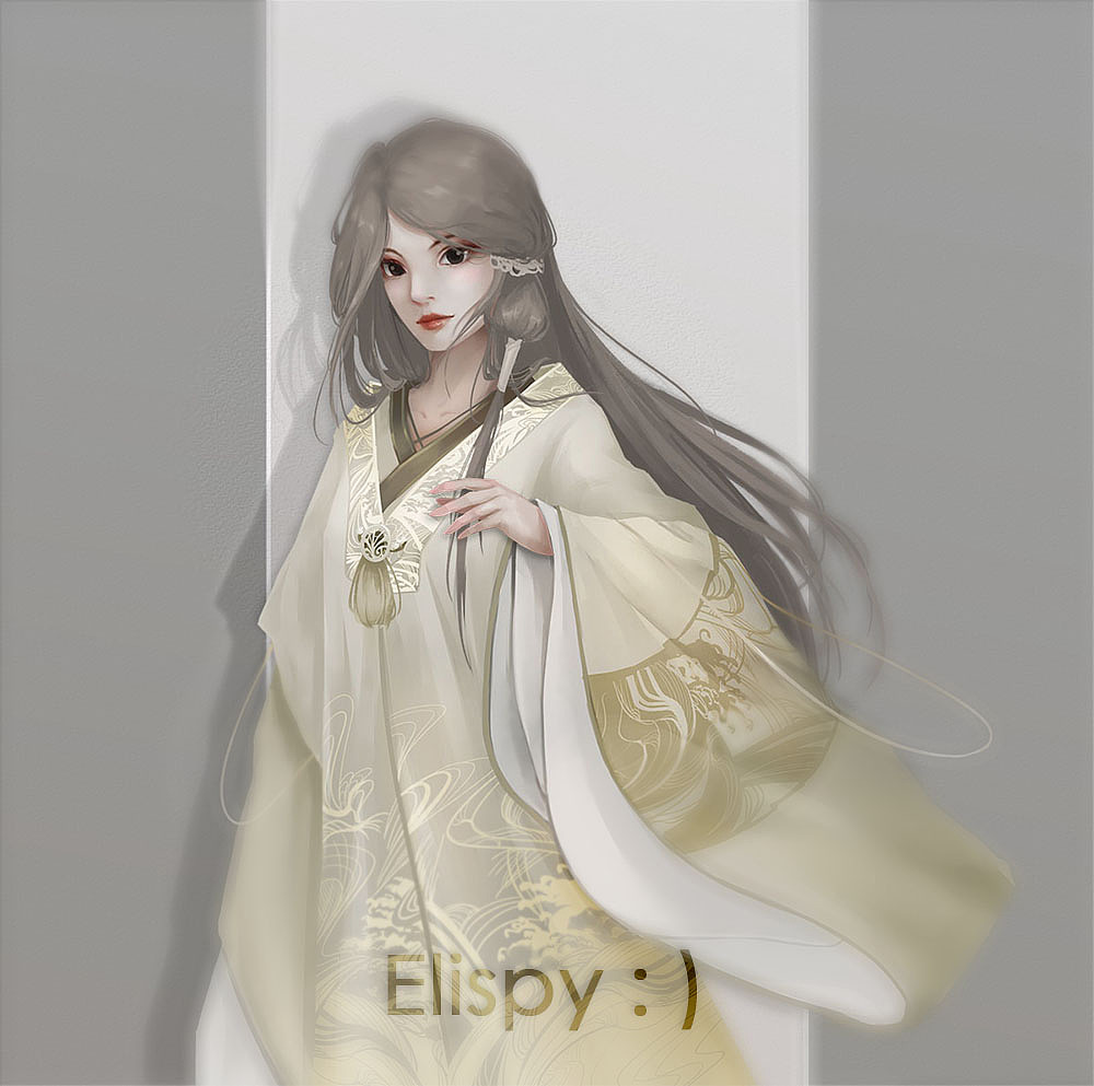 古风少女立绘华服系列