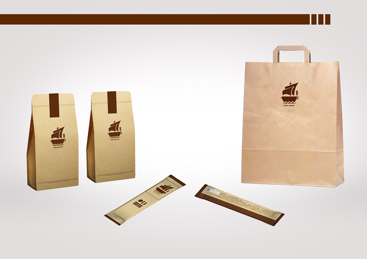 马六甲咖啡-个人习作（图ZNDI2MTcyMjg=） - Logo - 站酷设计师在下陈三岁_原创素材 - 站酷ZCOOL