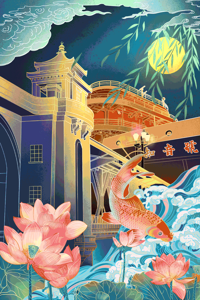 四季武汉（图ZMjYwMDEwNzIw） - 艺术插画 - 站酷设计师zoe也是zy原创素材 - 站酷ZCOOL