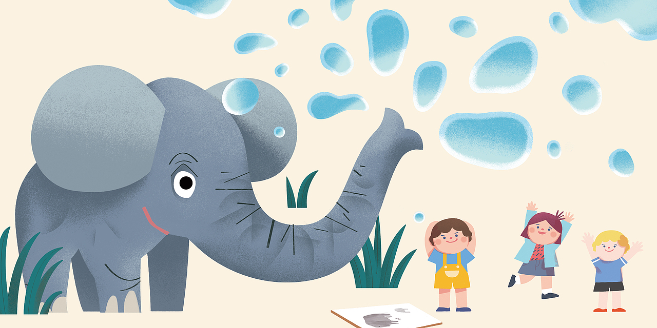 儿童插画（图ZMTc2MDY0NTgw） - 绘本 - 站酷设计师BABAbing原创素材 - 站酷ZCOOL