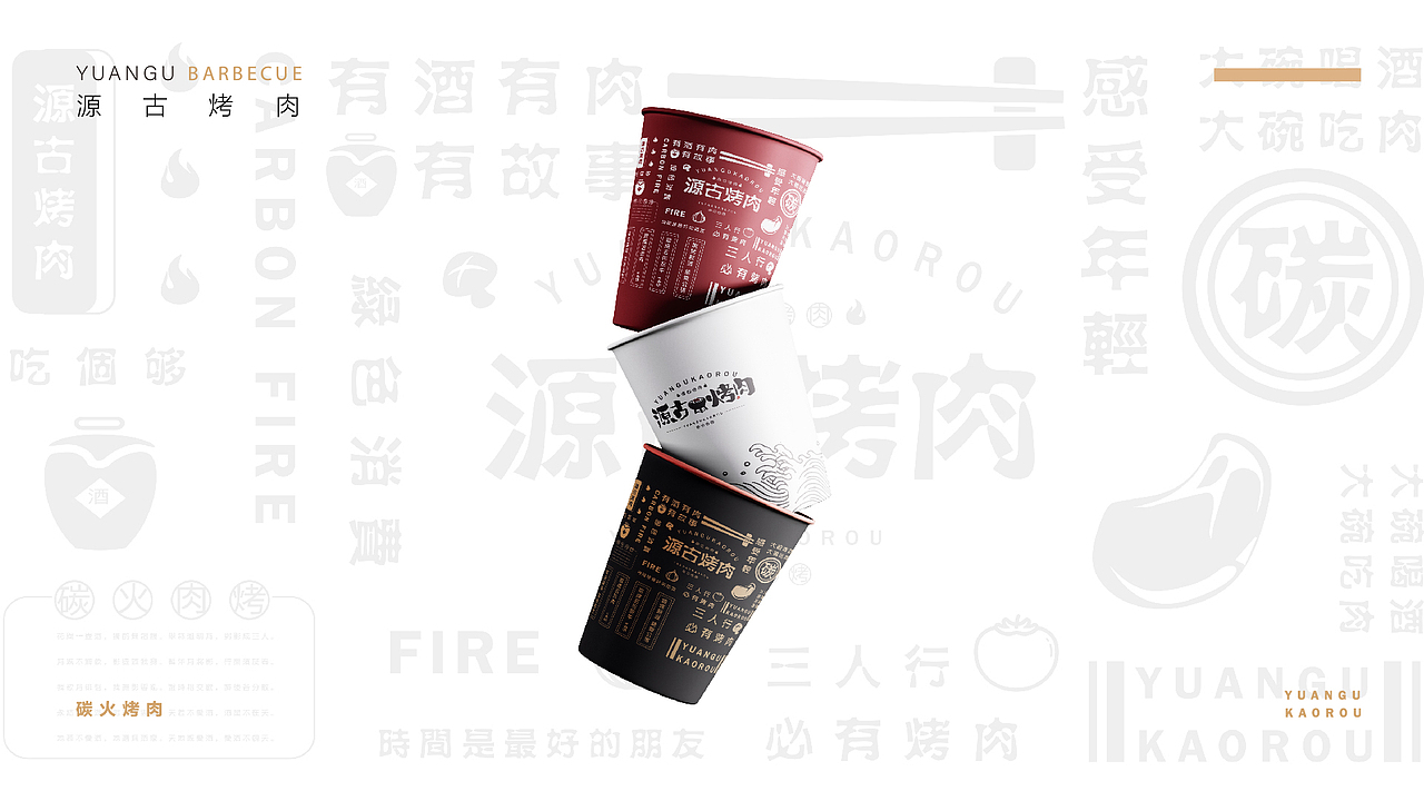 餐饮烤肉品牌提案（图ZMjM1ODk0NDI0） - 品牌 - 站酷设计师夏天来滑冰原创素材 - 站酷ZCOOL