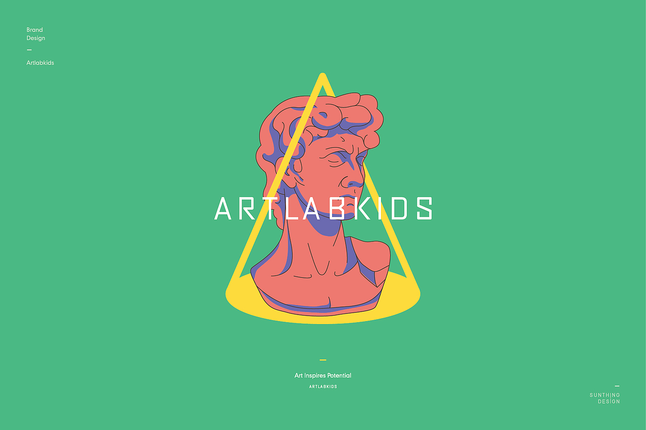 ALK艺美绘儿童美术品牌形象