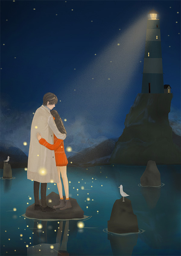 逆光（图ZNjY1NTc5MTI=） - 商业插画 - 站酷设计师amyshu原创素材 - 站酷ZCOOL