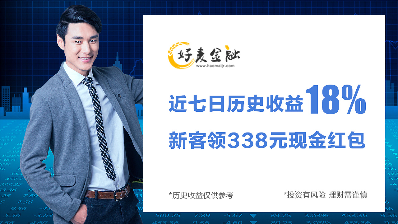 金融理财类海报设计