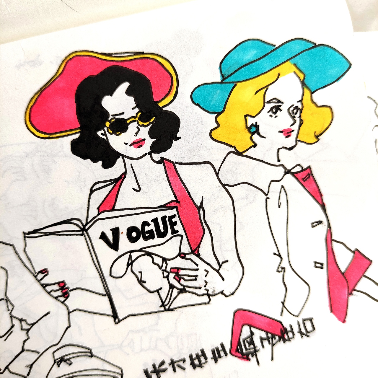 sketch book（图ZMjg3MDUxMzY0） - 艺术插画 - 站酷设计师一篮番茄原创素材 - 站酷ZCOOL