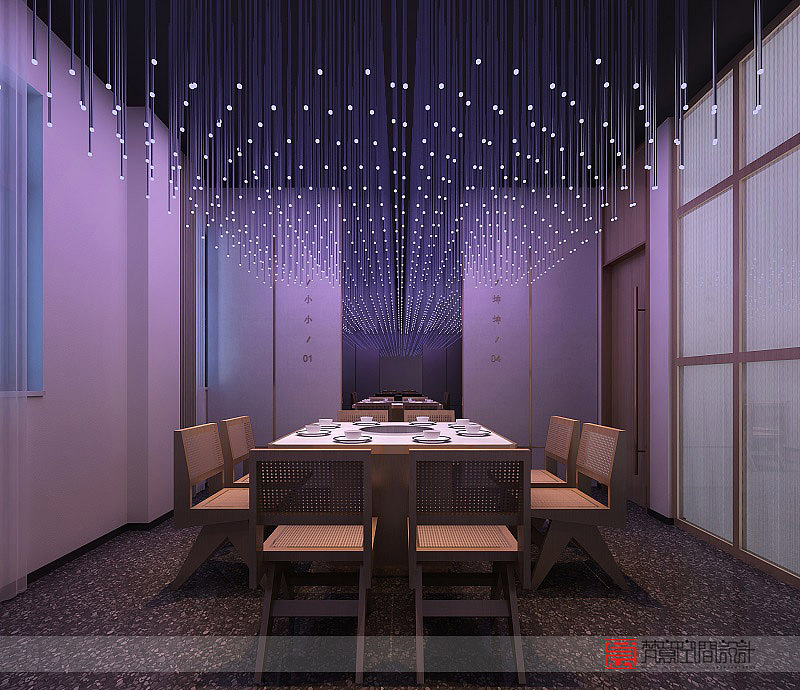 “小格乾坤”火锅店装修案例二-梵意郑州餐饮设计公司（图ZMTg4NjY2NzEy） - 酒店餐饮设计 - 站酷设计师郑州餐饮设计公司原创素材 - 站酷ZCOOL