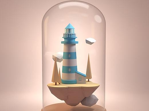 自学C4D作品