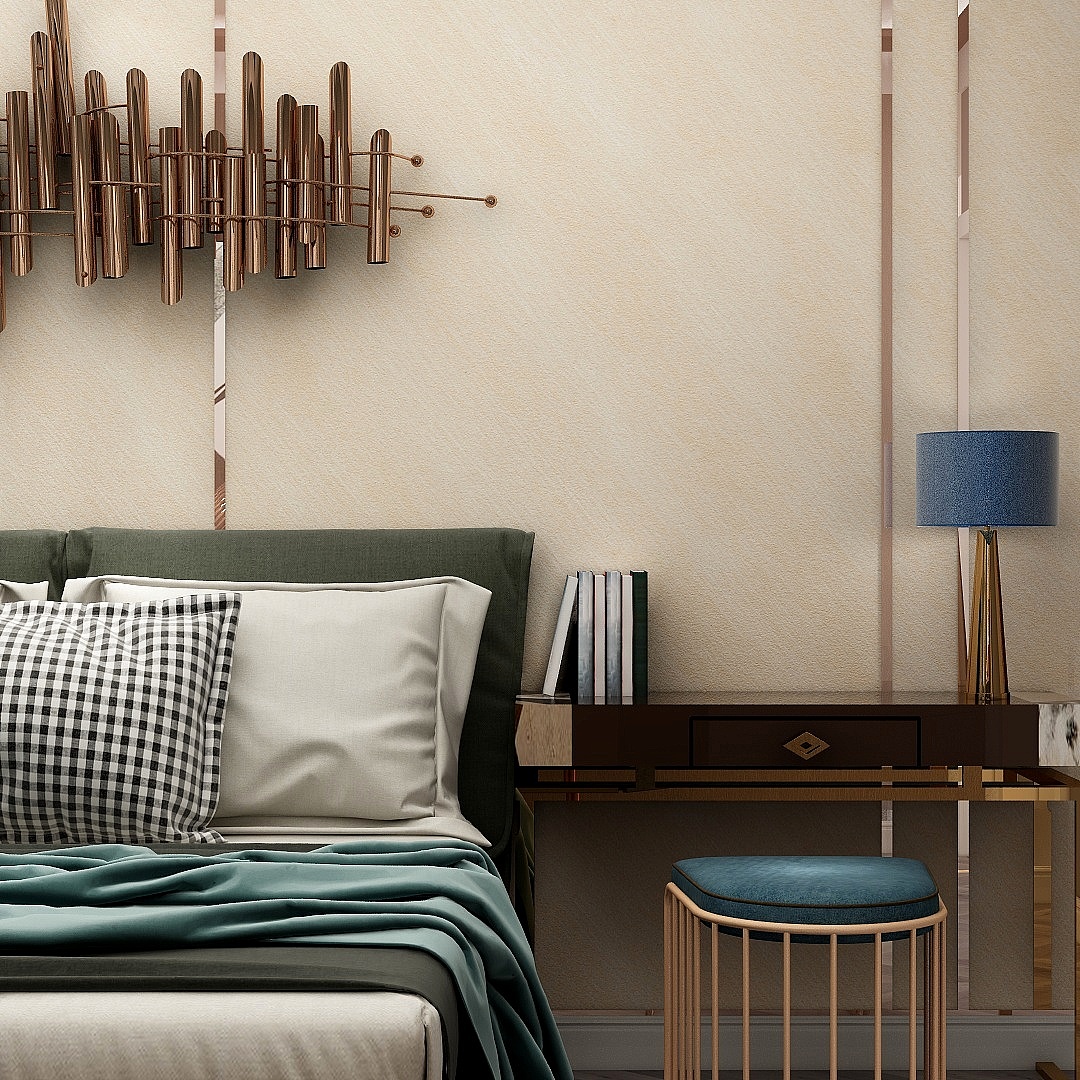 巴德士艺术漆酷家乐效果图