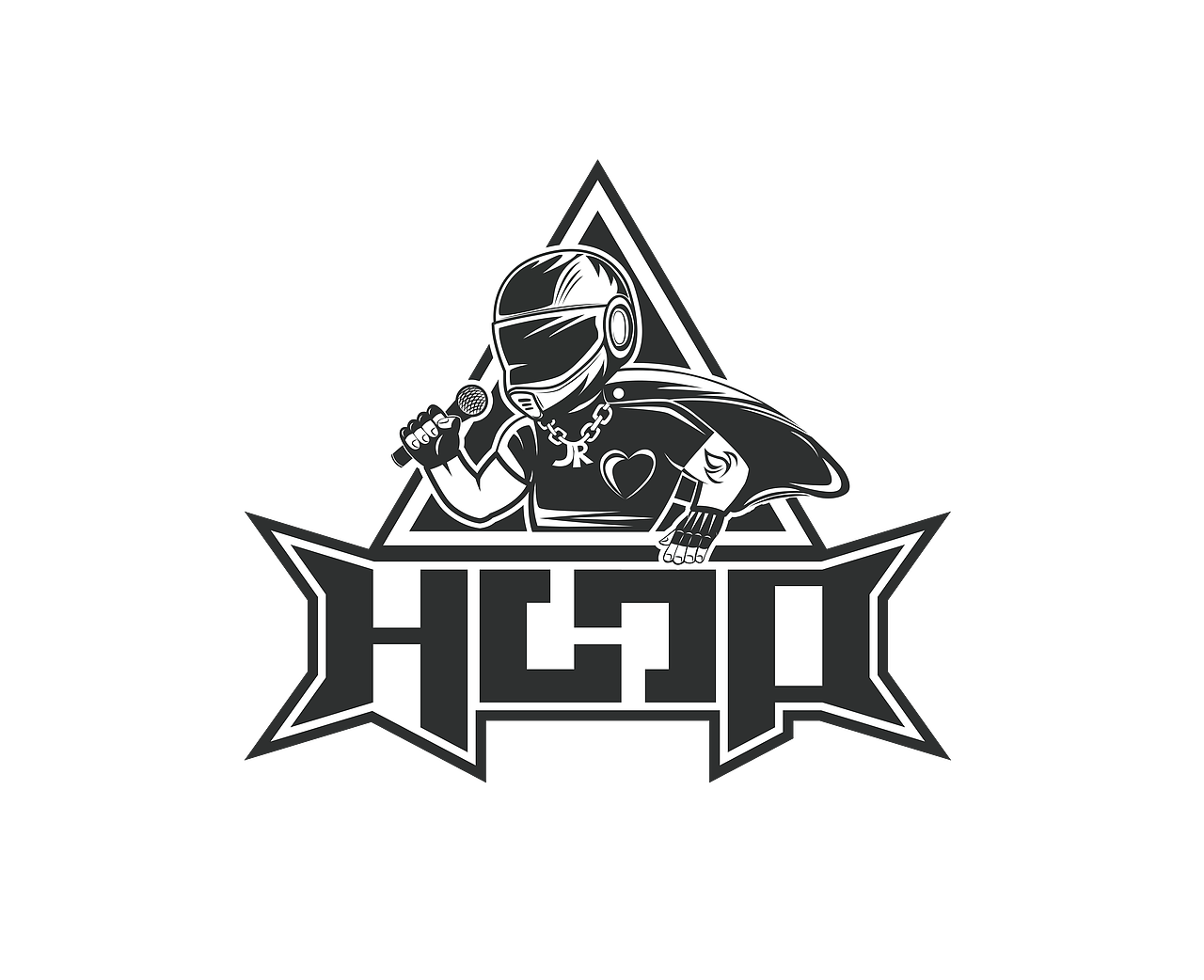 新说唱hoop厂牌logo设计