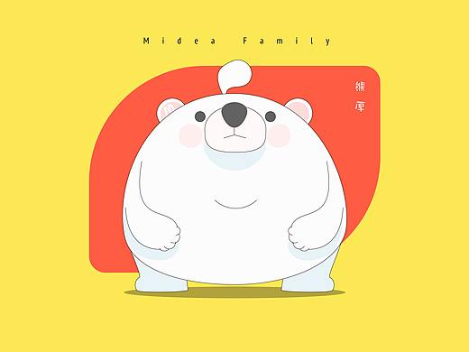 Midea Family形象VI设计（更新中）（个人主页-ZNDEyMDM4Njg=） - IP形象 - 站酷设计师香辣烤鸡脆骨原创素材 - 站酷ZCOOL