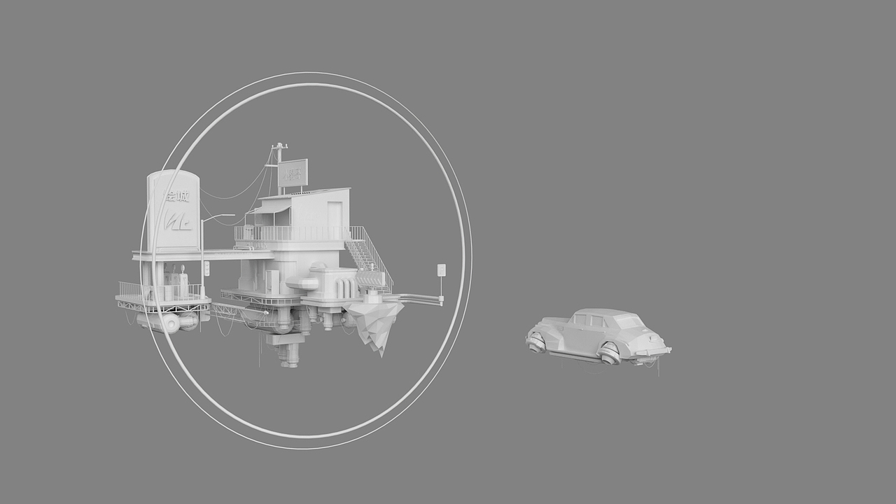 blender建模渲染 科幻太空站（图ZMjg4NDczMTI0） - 动画/影视 - 站酷设计师Adobe小秦哥原创素材 - 站酷ZCOOL