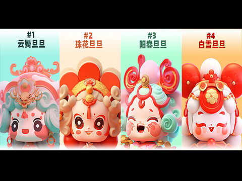 黄旦旦IP形象设计