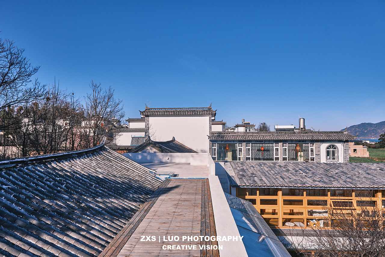 民宿摄影 大理果树民宿