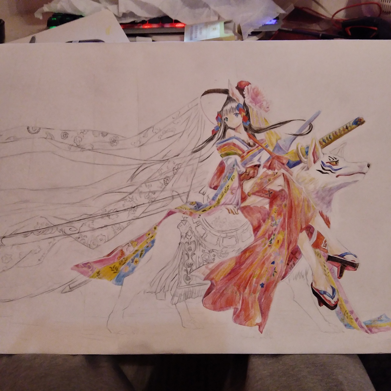 彩铅（图ZMTE0MzExNzU2） - 绘画 - 站酷设计师林子大了LIN原创素材 - 站酷ZCOOL