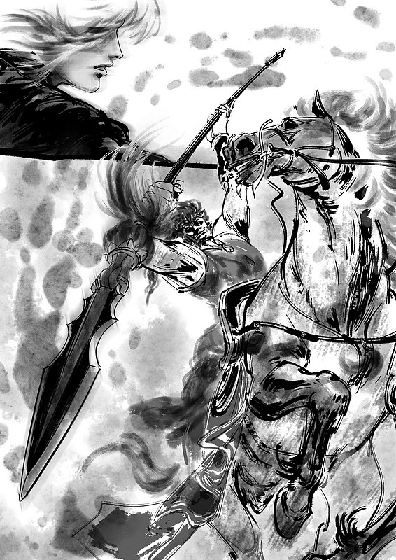 武侠短篇漫画(分镜练习)