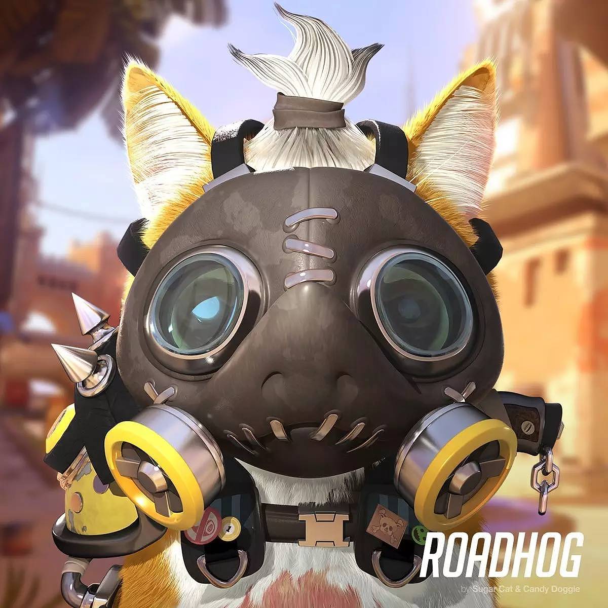 守望先锋(喵喵头像)国外作品