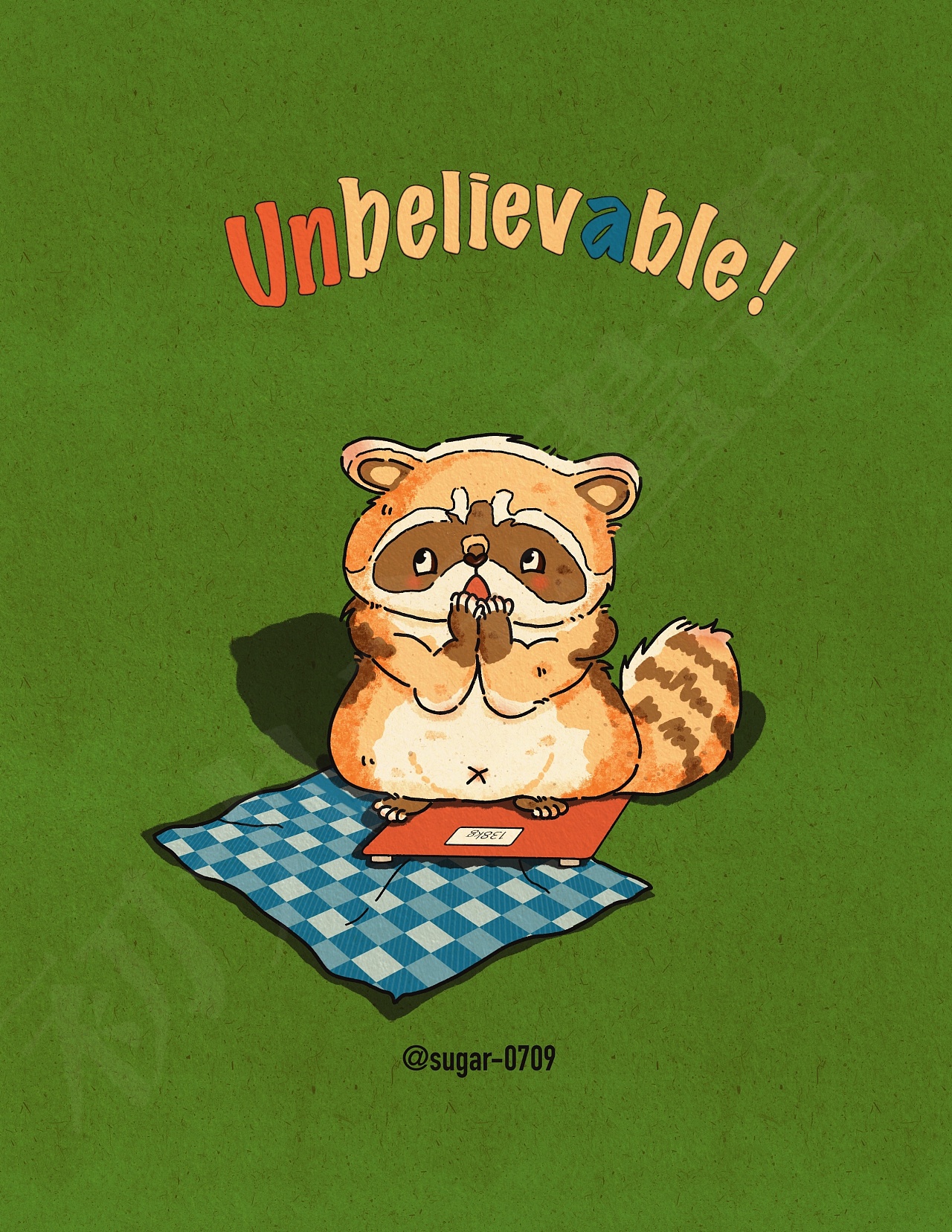 好吃懒做的我|插画|商业插画|初九在画画 - 原创作品 - 站酷 (zcool)