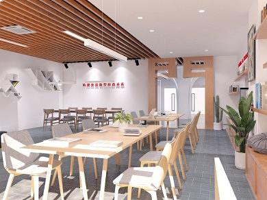 社区图书室改造/通道装饰/党建文化建设