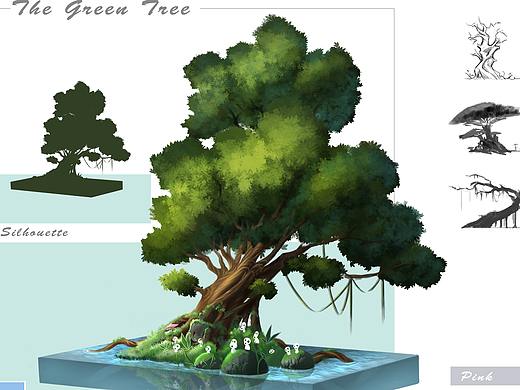 树木/植株/晶矿设计