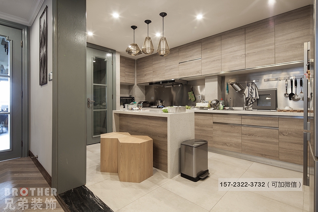 江北龙湖春森彼岸装修设计案例,重庆兄弟装饰江北电话