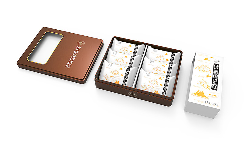 金桔酥包装设计|糕点包装设计|桂林手信包装设计