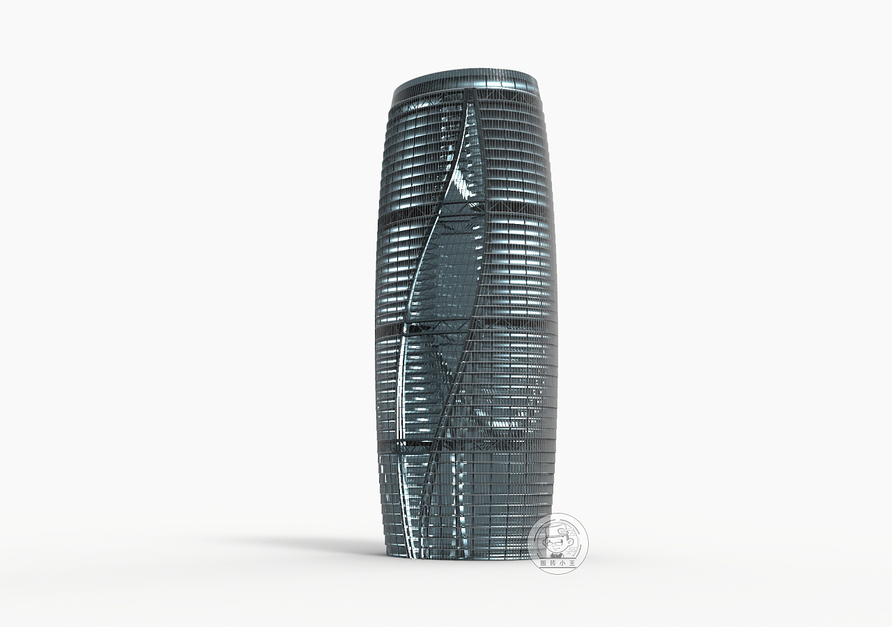 【参数化建模】北京丽泽soho|三维|建筑/空间|知也不知_临摹作品-站酷