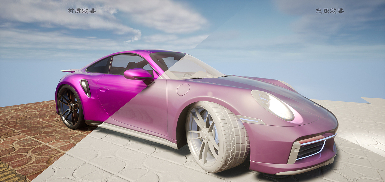 保时捷911turbos过程图