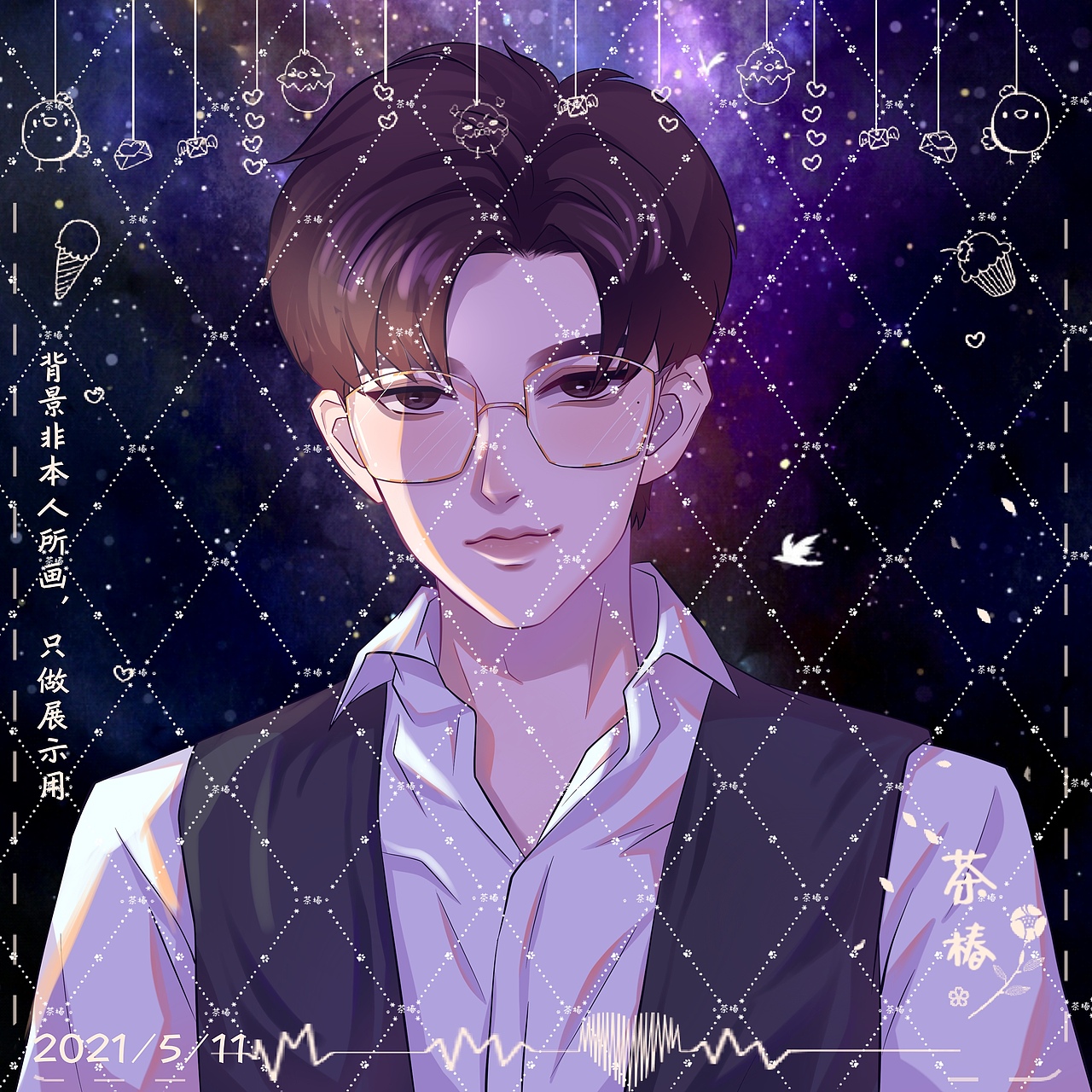 蔡徐坤 | 漫画头像