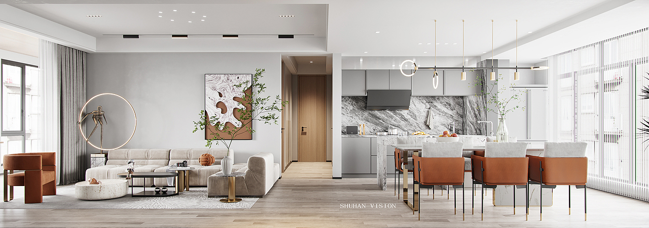 兰亭御园 | 现代风格