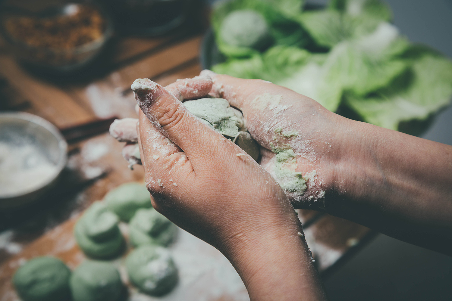 红豆青团 --清明时节雨纷纷