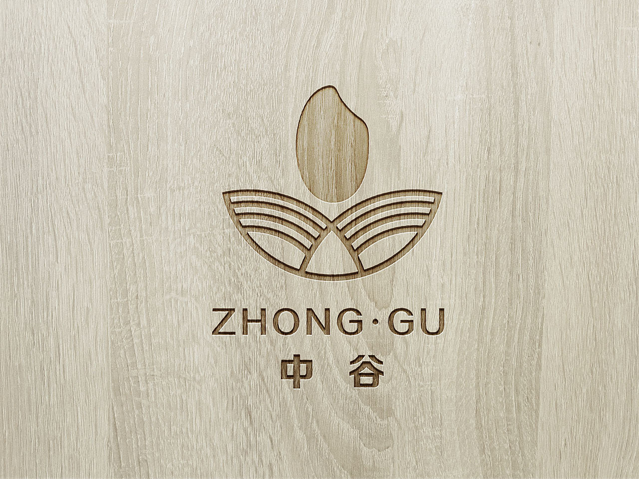 大米产品而作的logo设计方案