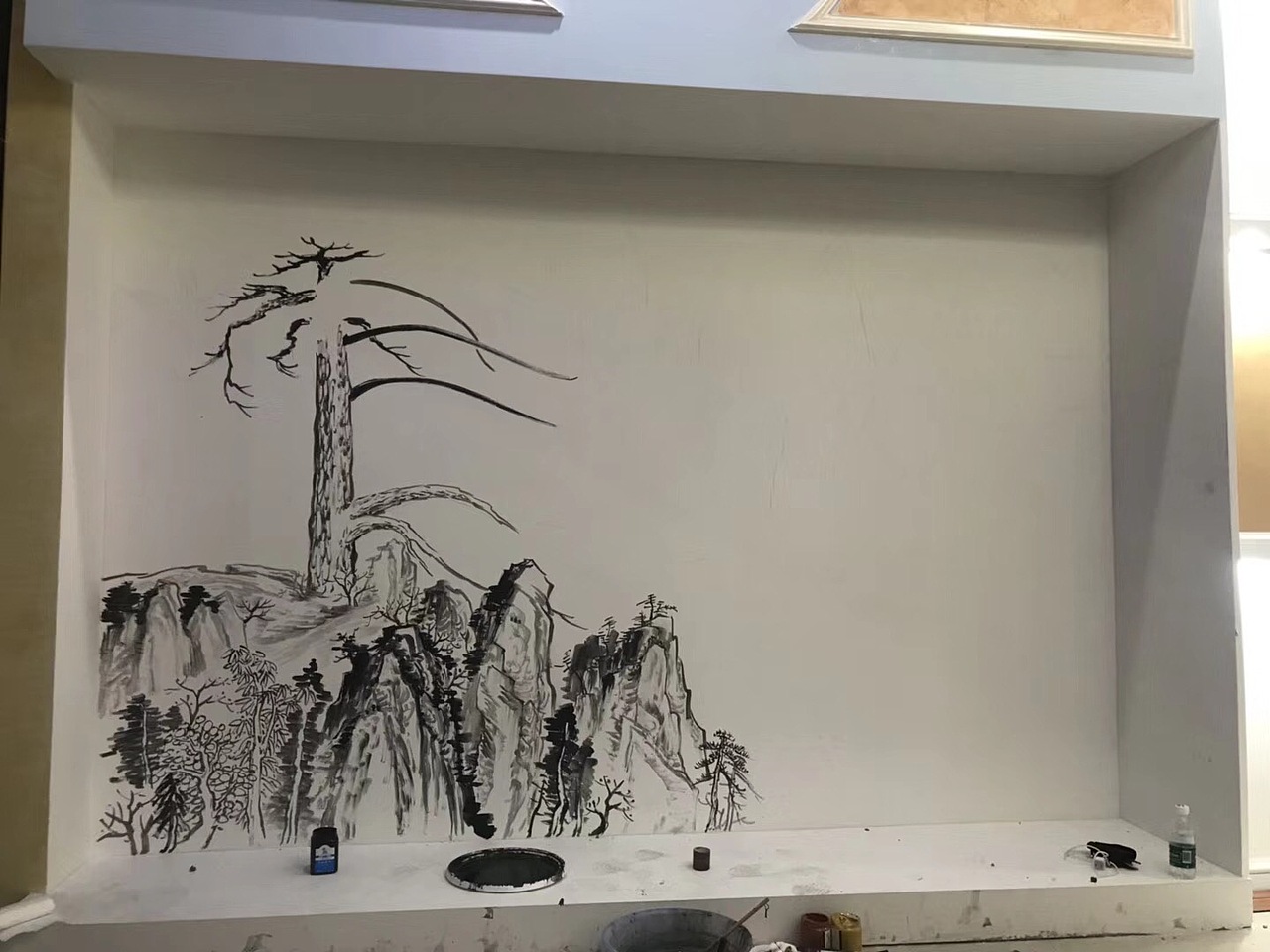 迎客松（圖ZMTE2NzM3NjQ4） - 繪畫 - 站酷設計師李斌910924原創(chuàng)素材 - 站酷ZCOOL