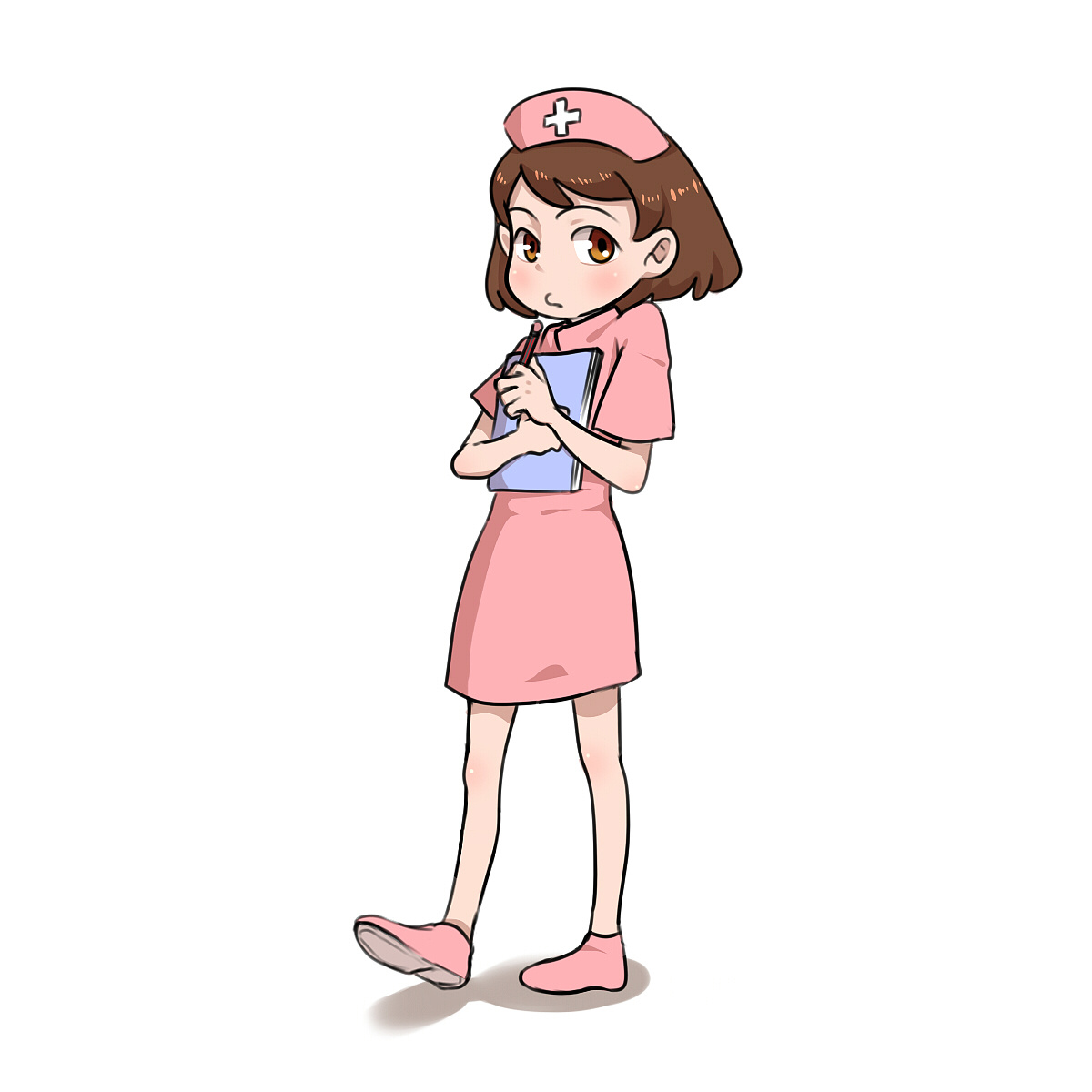 卡通小护士设计图__动漫人物_动漫动画_设计图库_昵图网nipic.com