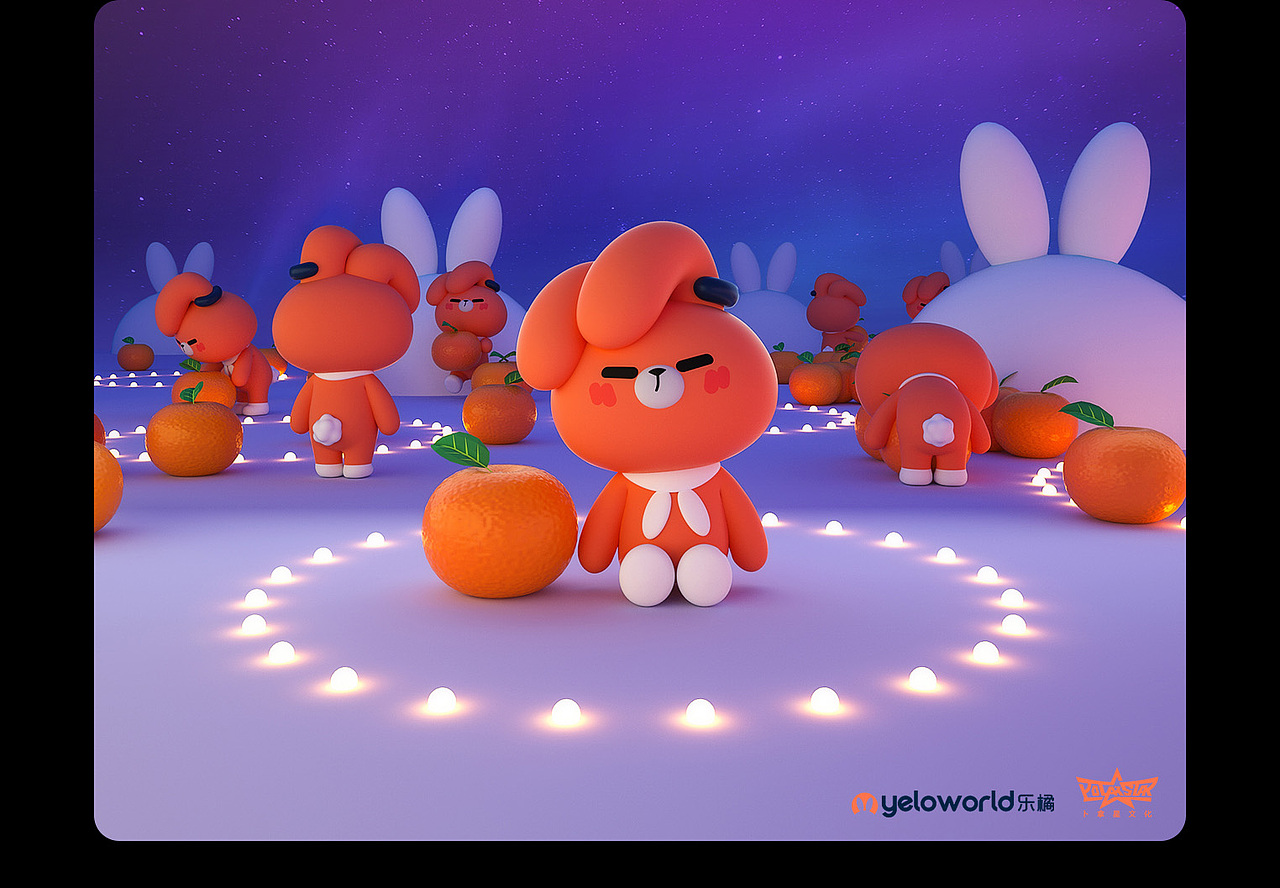 ip卡通人物形象设计3d建模合集