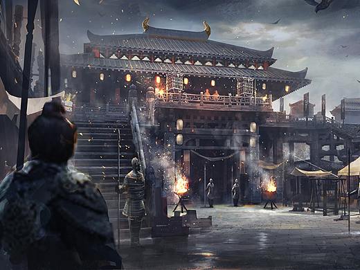 2015年给《九州海上牧云记》画的部分概念设计