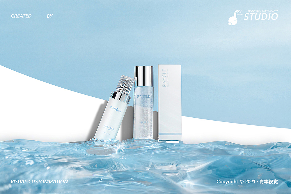 美妆拍摄『精粹修护水乳(下)』×青丰摄影（图ZMjU1MzA3NDI4） - 产品摄影 - 站酷设计师摄影师青丰原创素材 - 站酷ZCOOL