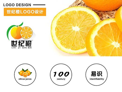 世纪橙LOGO设计